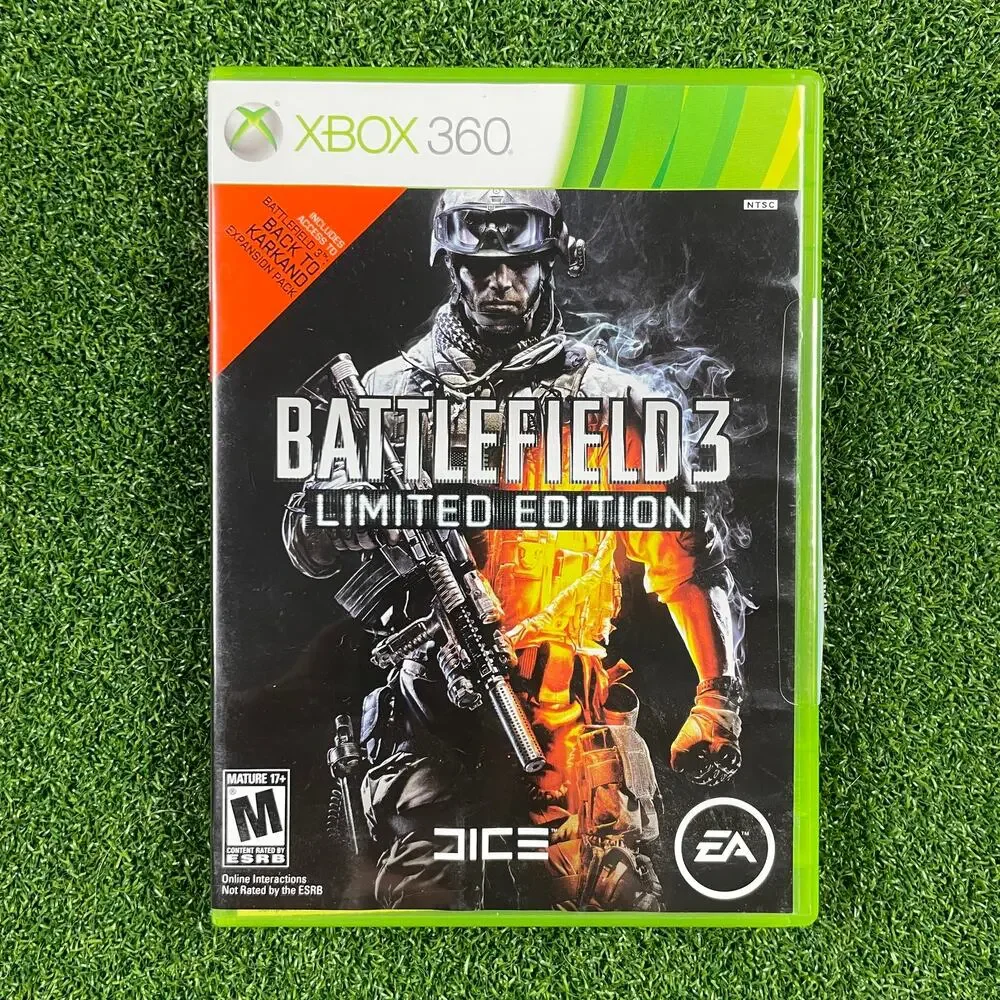 Battlefield 3 Limited Edition (Microsoft Xbox 360) Complete CIB